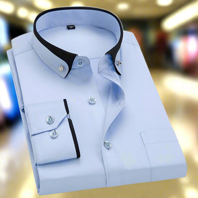 Adrian™ | Elegancka koszula z długim rękawem