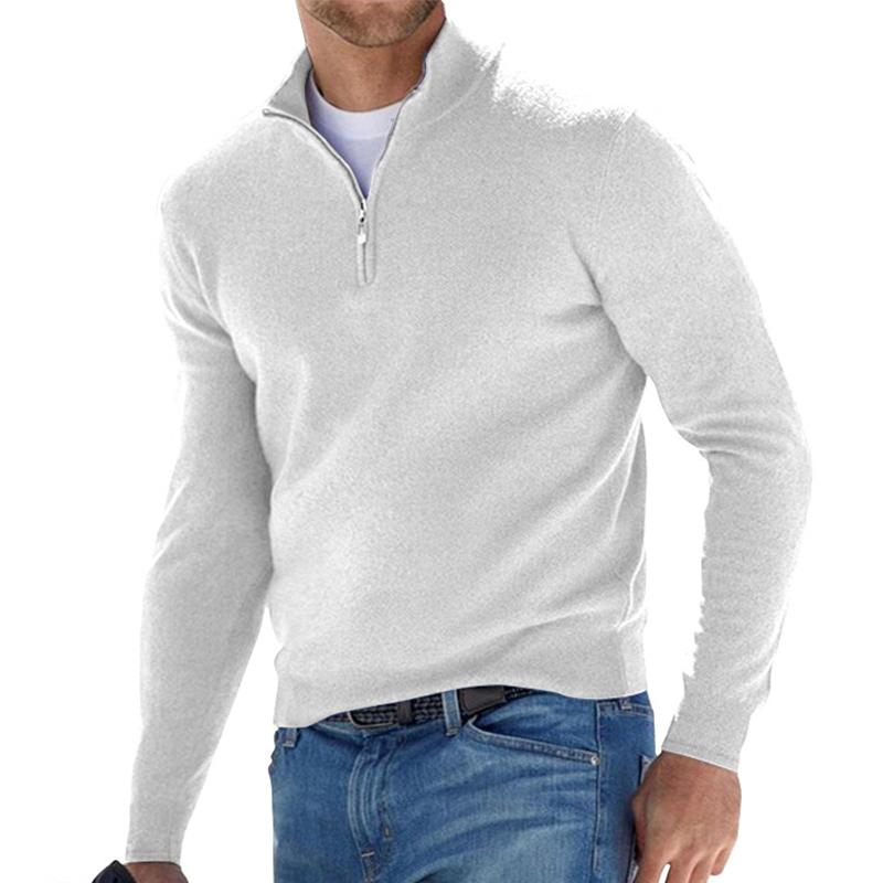 Dominic™ – Męski sweter z półzamkiem