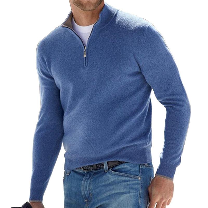 Dominic™ – Męski sweter z półzamkiem
