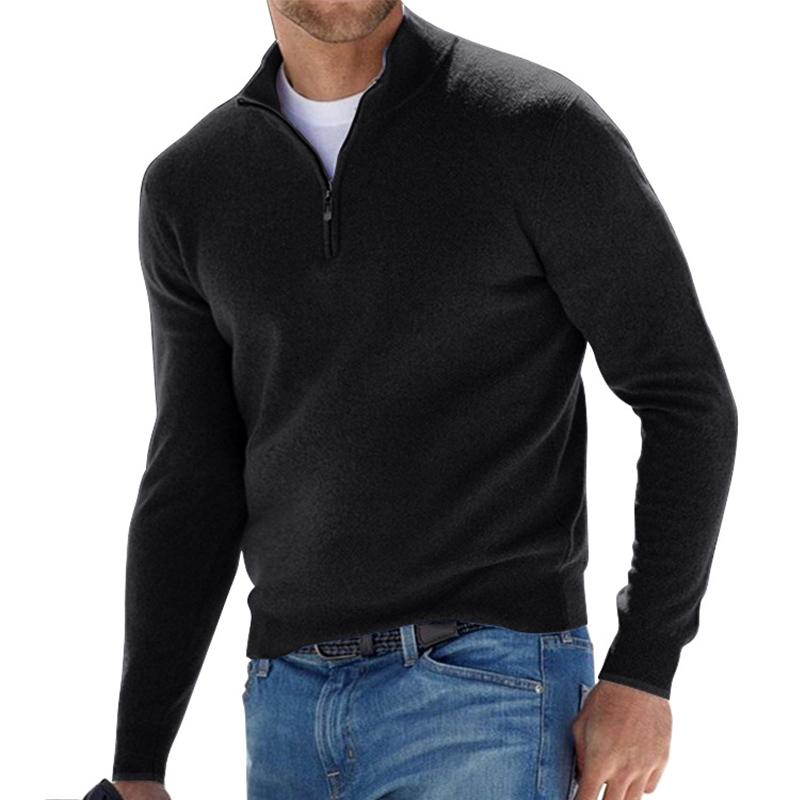 Dominic™ – Męski sweter z półzamkiem