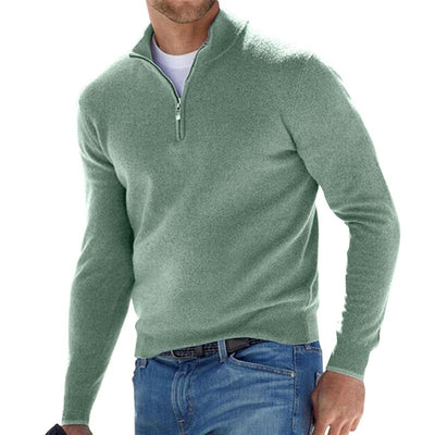 Dominic™ – Męski sweter z półzamkiem