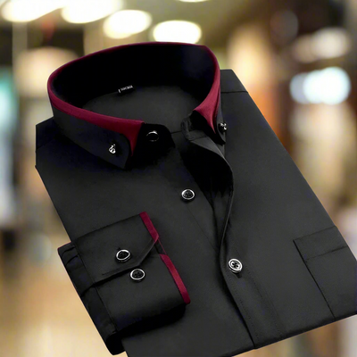 Adrian™ | Elegancka koszula z długim rękawem