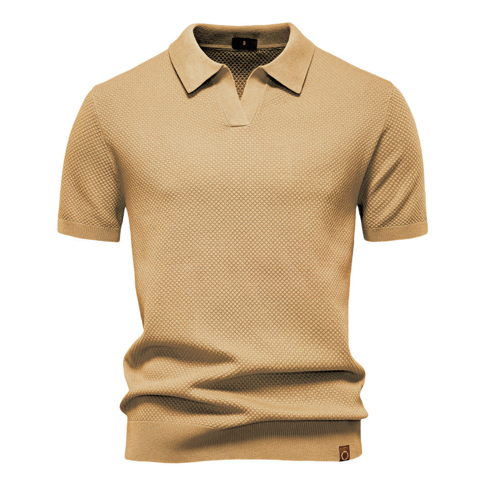 Koszulka polo Łukasz – naturalna elegancja w każdej chwili