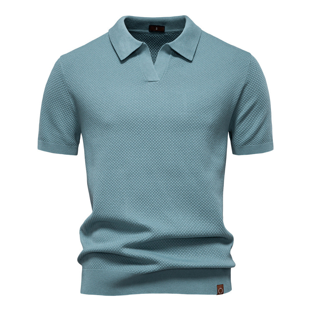 Koszulka polo Łukasz – naturalna elegancja w każdej chwili