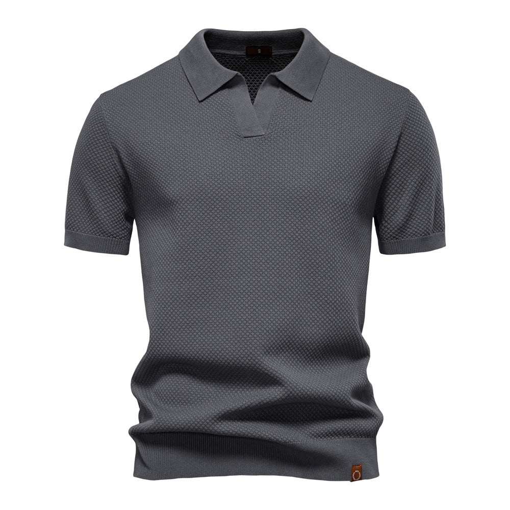 Koszulka polo Łukasz – naturalna elegancja w każdej chwili