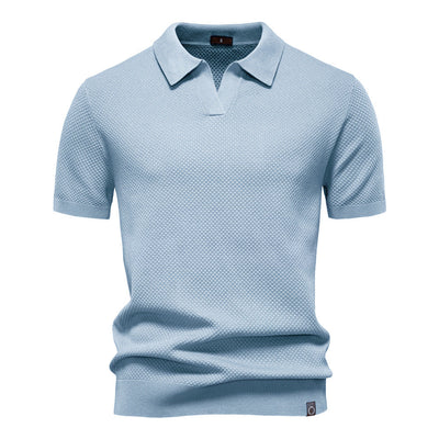 Koszulka polo Łukasz – naturalna elegancja w każdej chwili