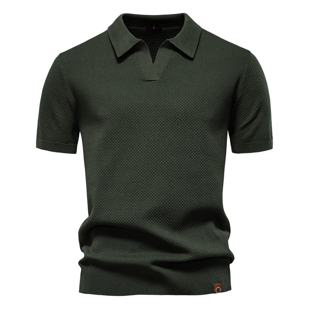 Koszulka polo Łukasz – naturalna elegancja w każdej chwili