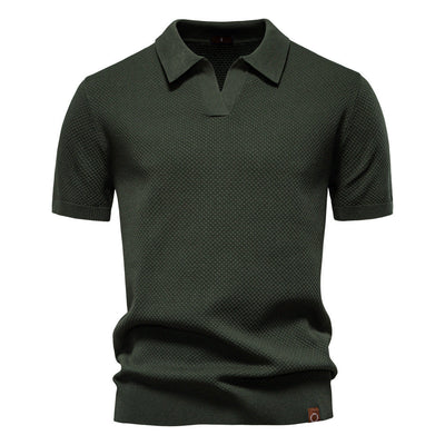 Koszulka polo Łukasz – naturalna elegancja w każdej chwili