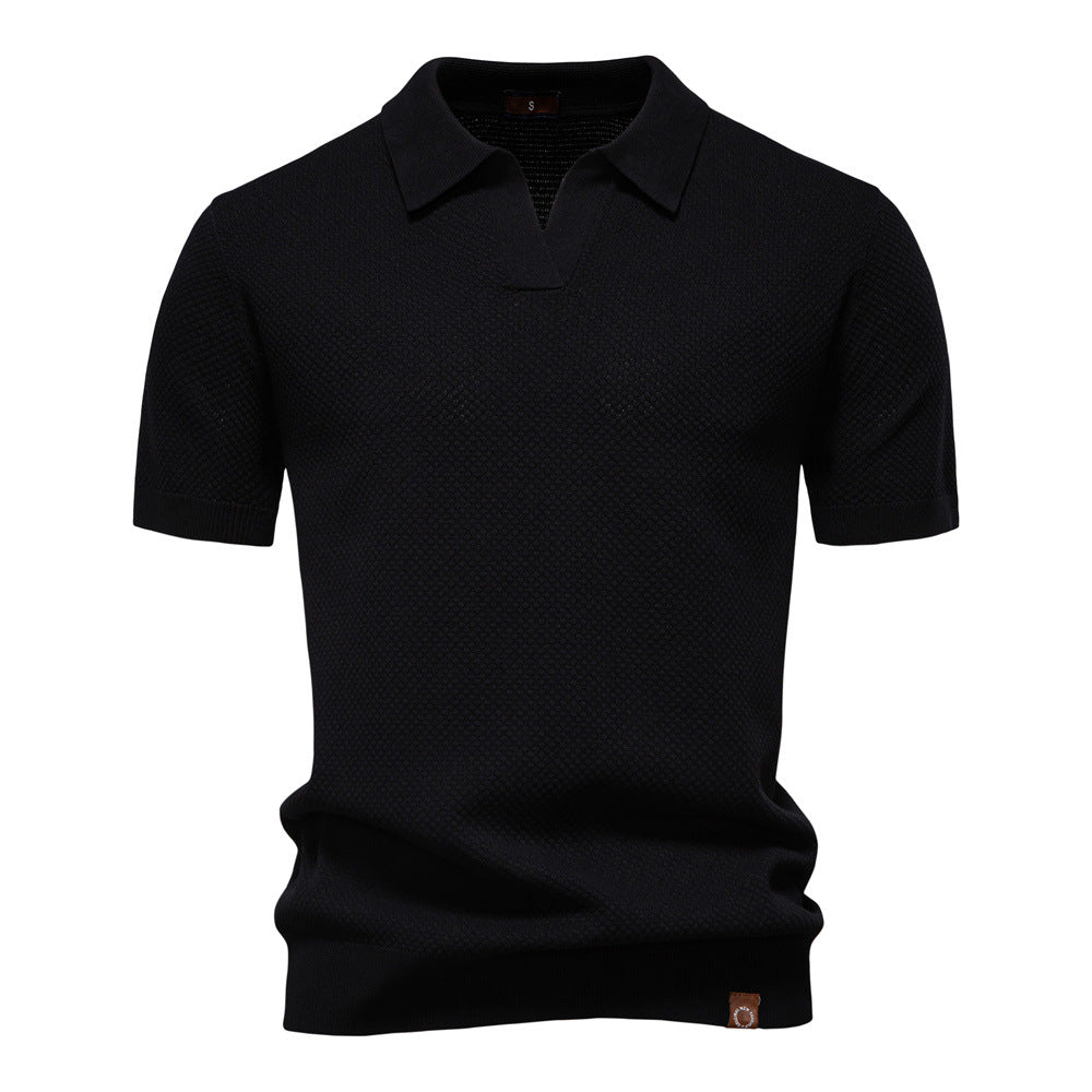 Koszulka polo Łukasz – naturalna elegancja w każdej chwili