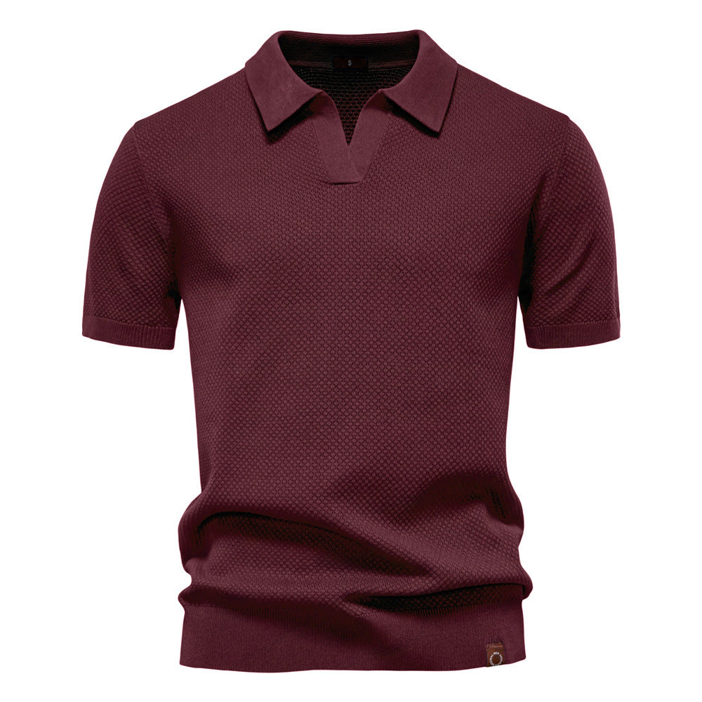 Koszulka polo Łukasz – naturalna elegancja w każdej chwili