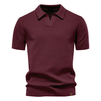 Koszulka polo Łukasz – naturalna elegancja w każdej chwili