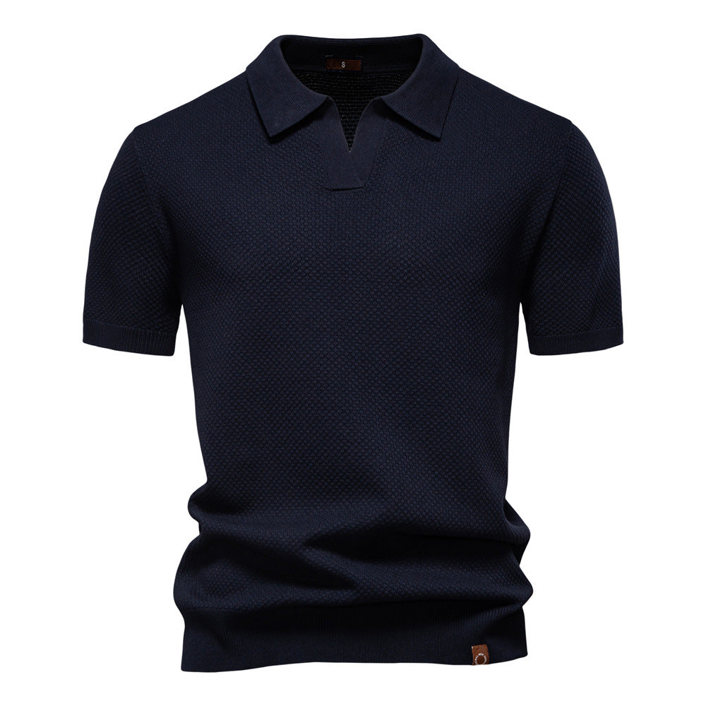 Koszulka polo Łukasz – naturalna elegancja w każdej chwili