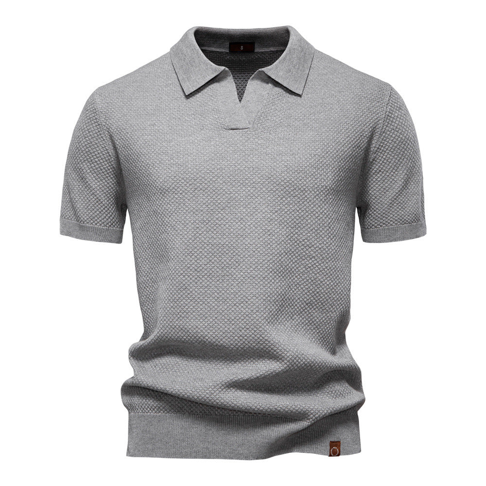 Koszulka polo Łukasz – naturalna elegancja w każdej chwili