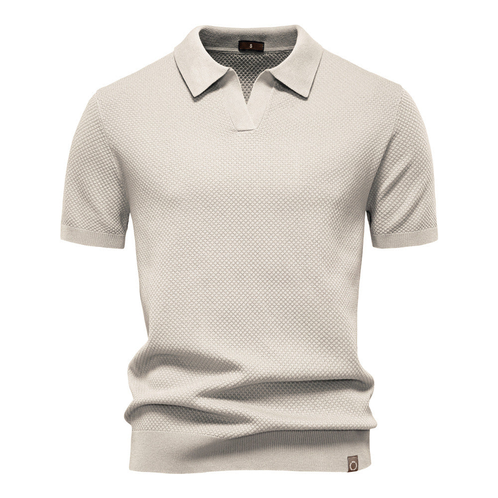 Koszulka polo Łukasz – naturalna elegancja w każdej chwili