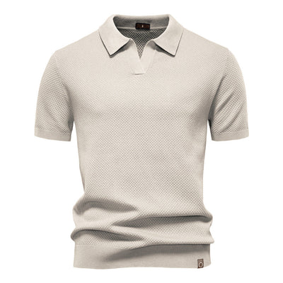 Koszulka polo Łukasz – naturalna elegancja w każdej chwili